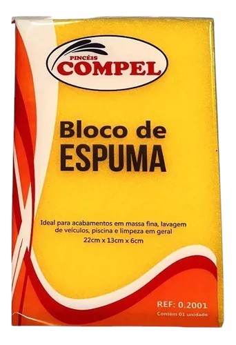 BLOCO DE ESPUMA - COMPEL