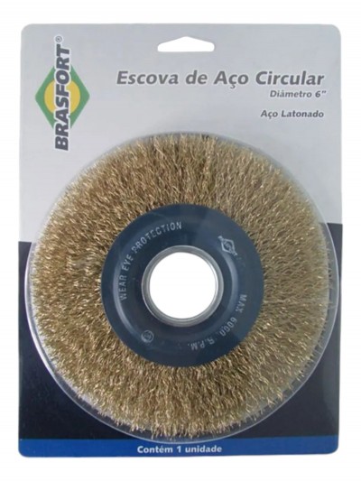 ESCOVA CIRCULAR D 6P A.5/8P LATONADO BRASFORT