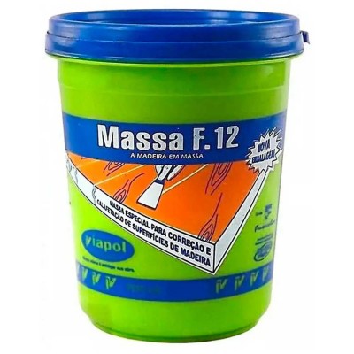 MASSA P/MADEIRA F12 MOGNO 400GR